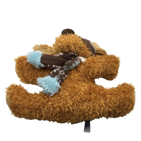 HUGFUN INT'L Dog Plush Stuffed Animal St. Jude Holiday Fluffy Shaggy Hat Scarf - Picture 5 of 8